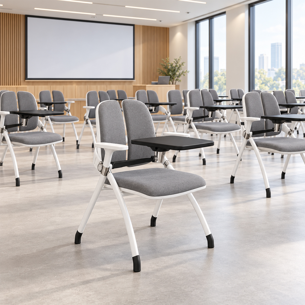 Ghế Training Có Bàn Viết Gấp Gọn RPB-WC185