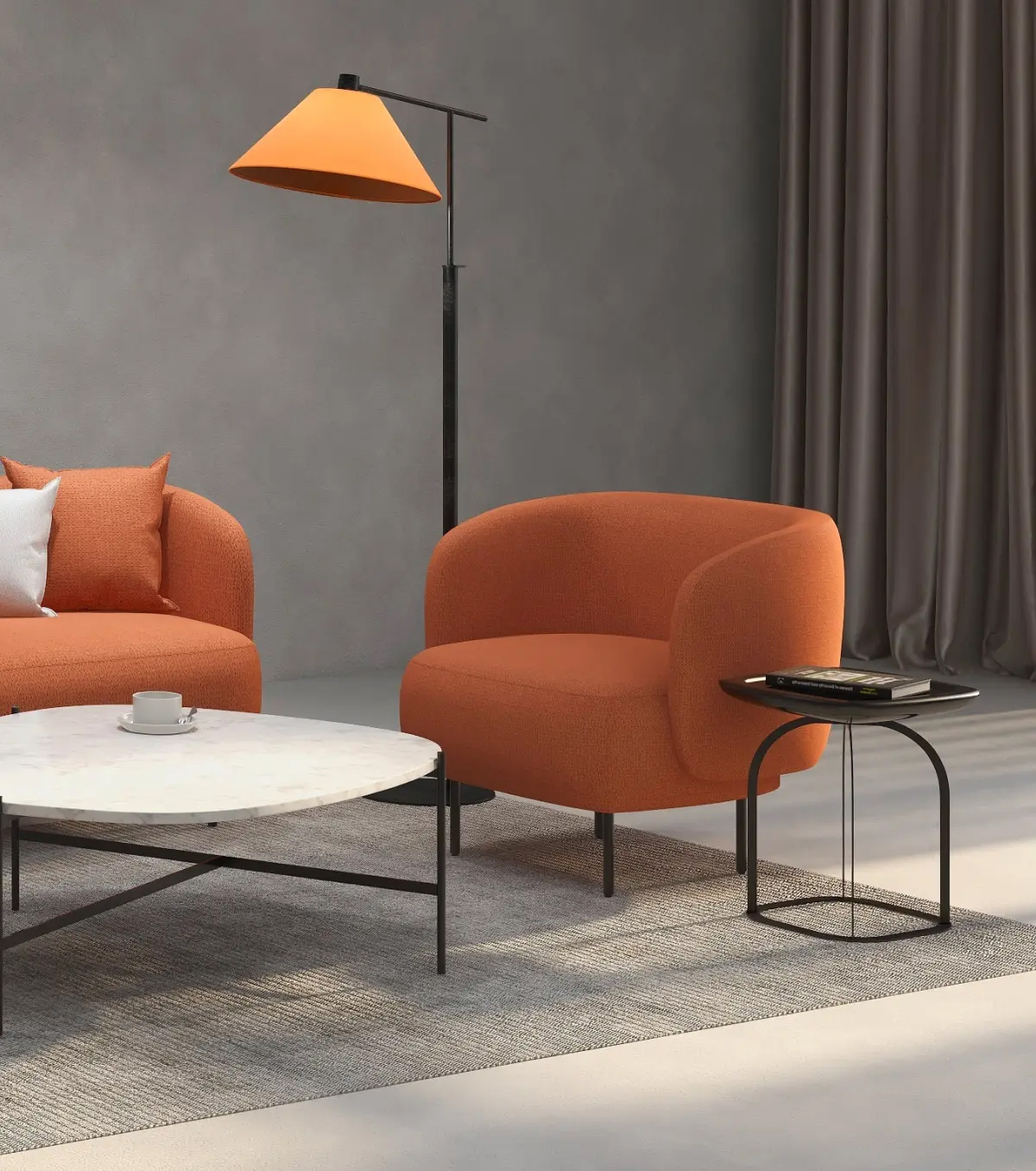 Sofa đơn phòng khách nhỏ