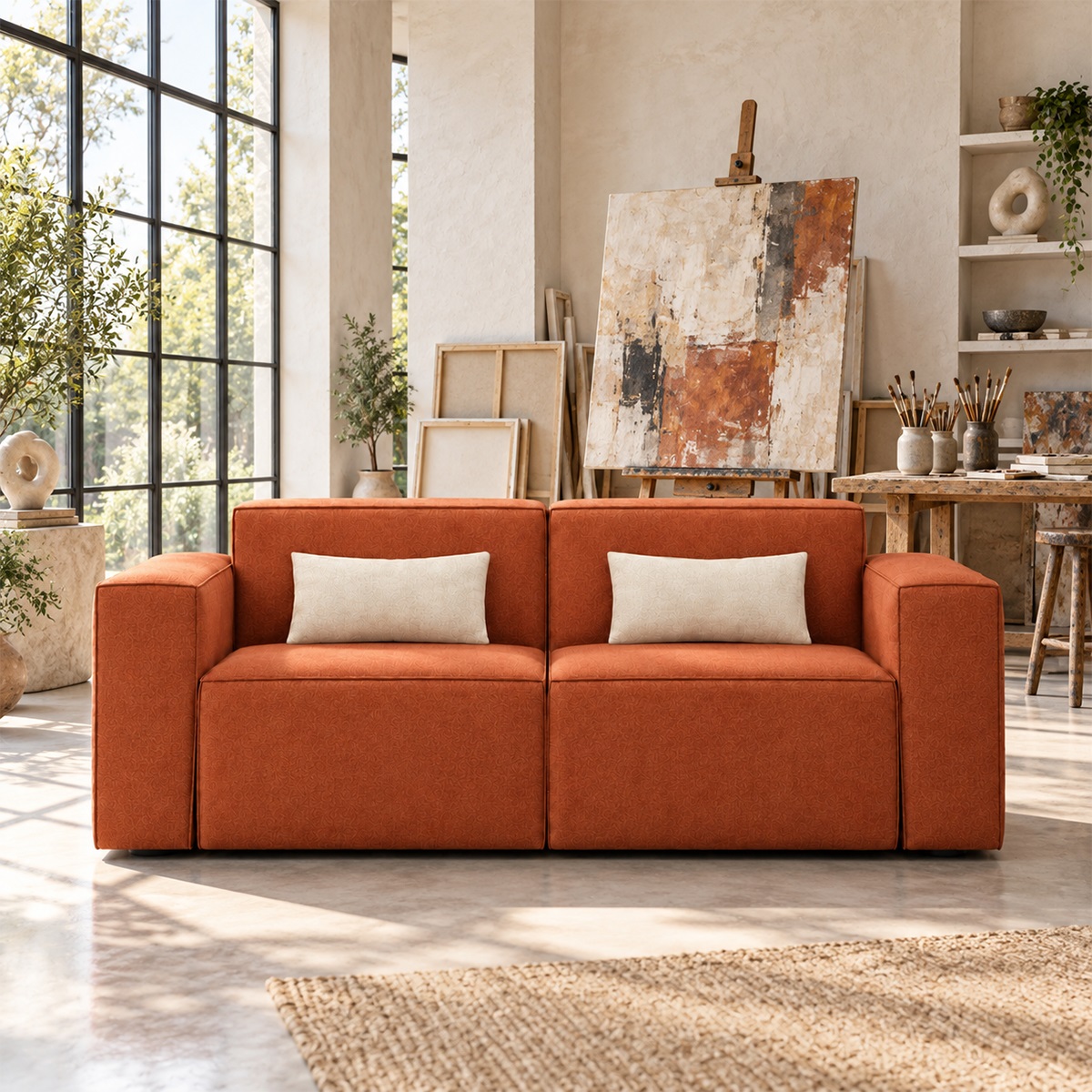 Sofa Băng 2 Chỗ Hiện Đại FM-WC771