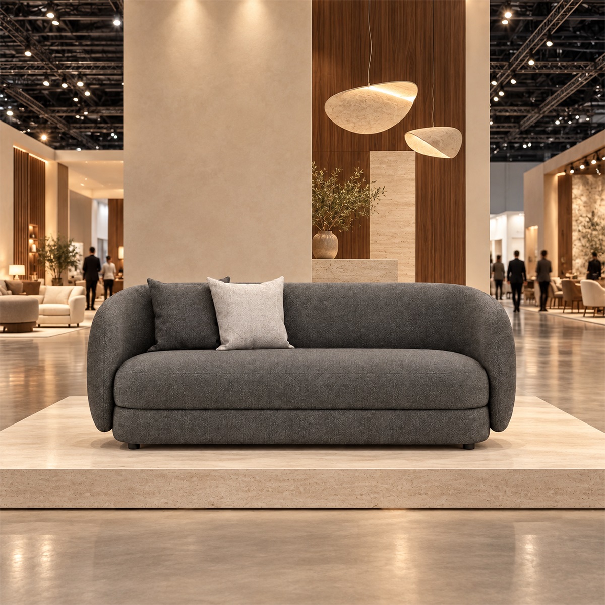 Sofa Băng 2 Chỗ Nệm Vải Hiện Đại FM-WC859