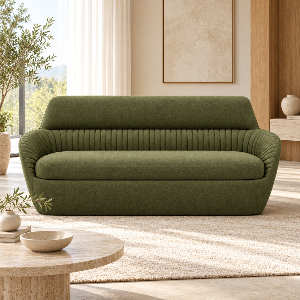 Sofa Băng Nệm Vải Hiện Đại FM-WC826