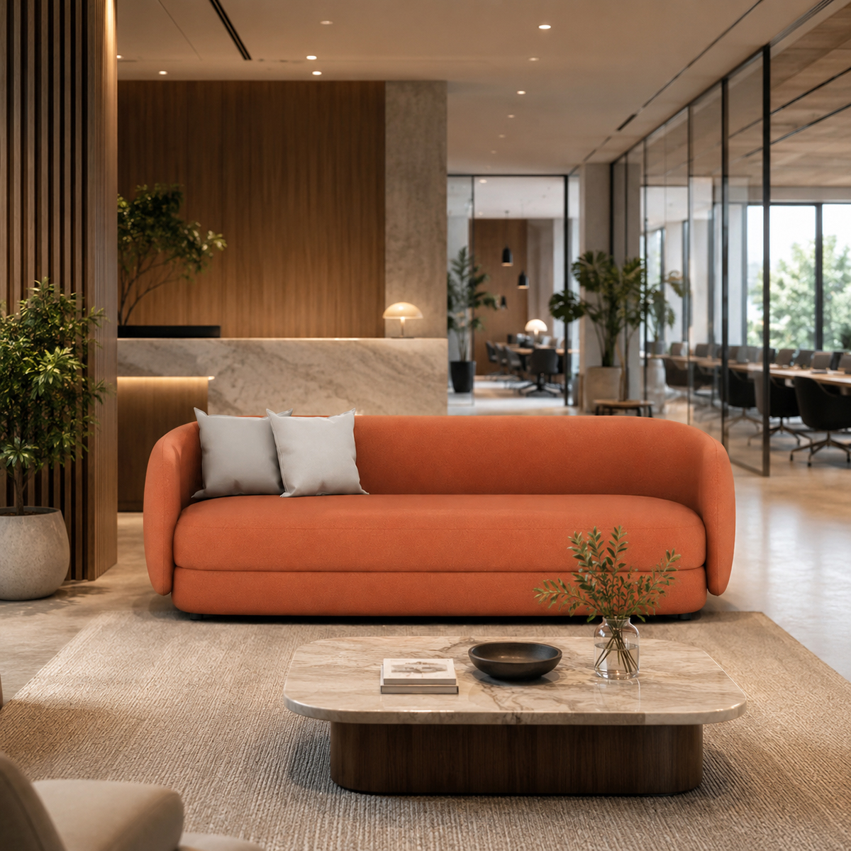 Sofa tiếp khách hiện đại