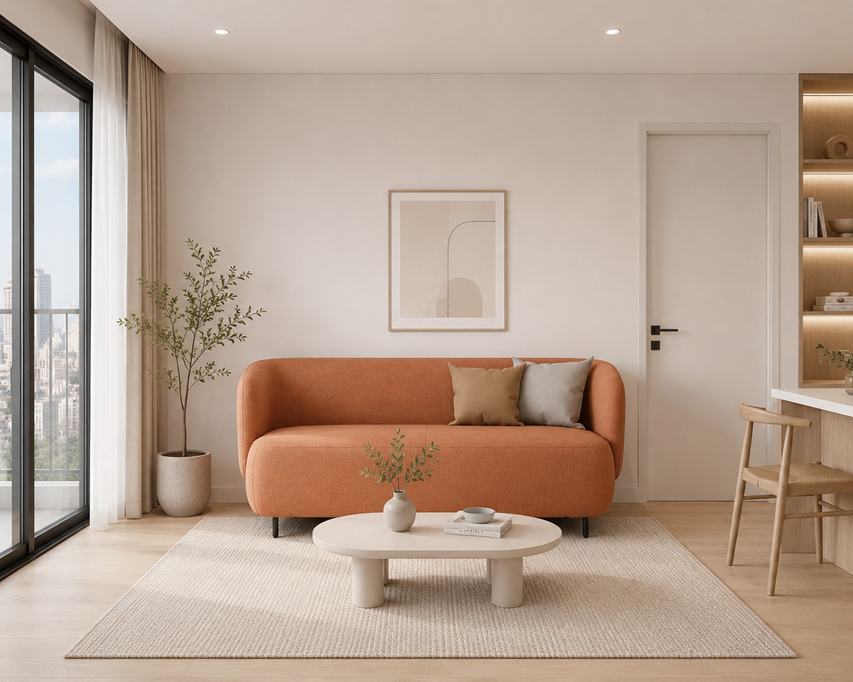 Sofa băng mini 2 chỗ ngồi