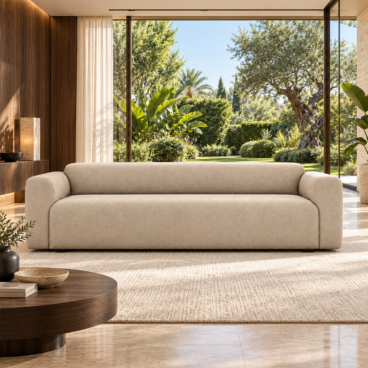 Sofa Băng Vải Nỉ Hiện Đại FM-WC871