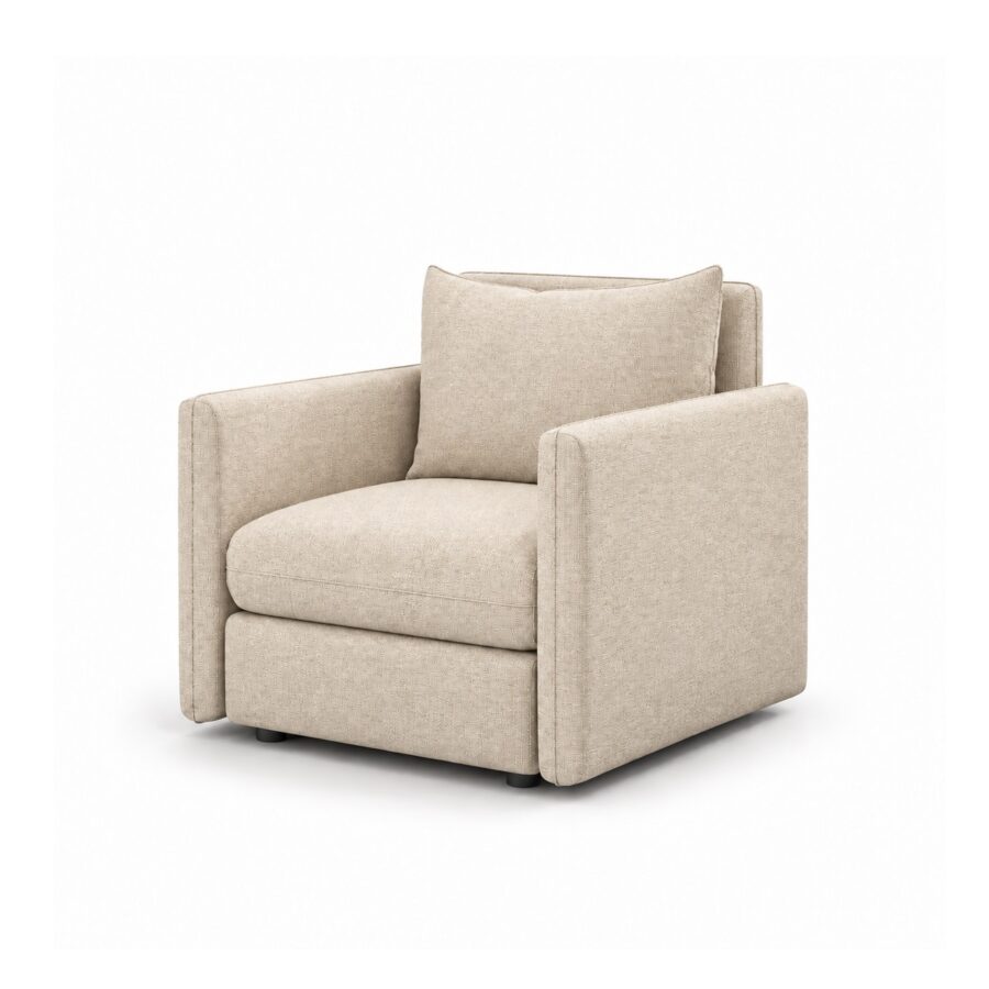 Sofa Đơn Nệm Vải Hiện Đại FM-WC932
