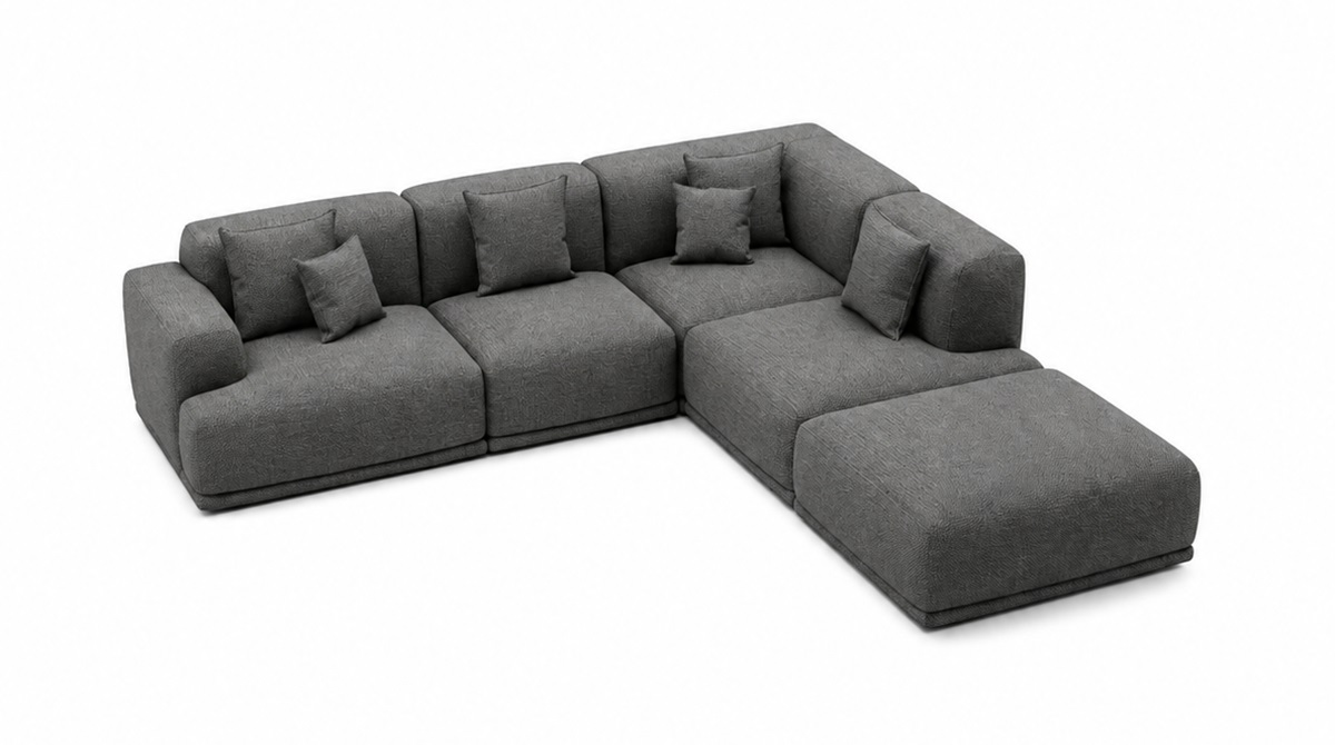 Sofa Góc Vải Nỉ Hiện Đại FM-WC921
