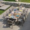 Bộ bàn 10 ghế ngoài trời