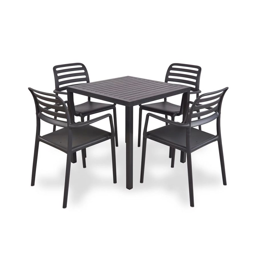 Set 4 Costa armchair 1 Cube 80 ND-CB061