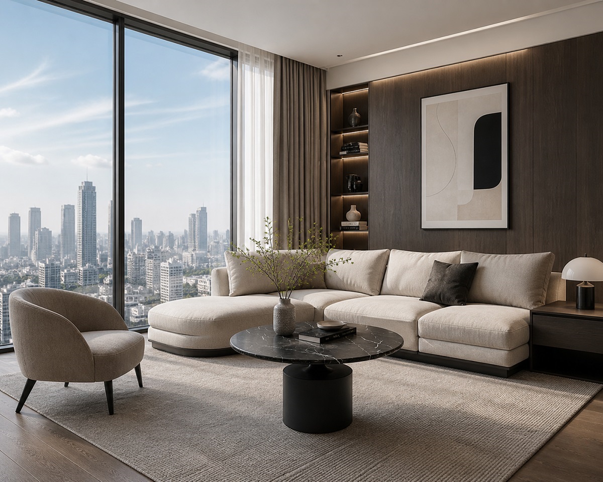 Bàn trà sofa mặt đá tròn
