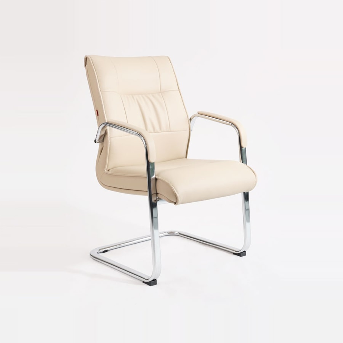 Ghế phòng họp chân quy nệm da