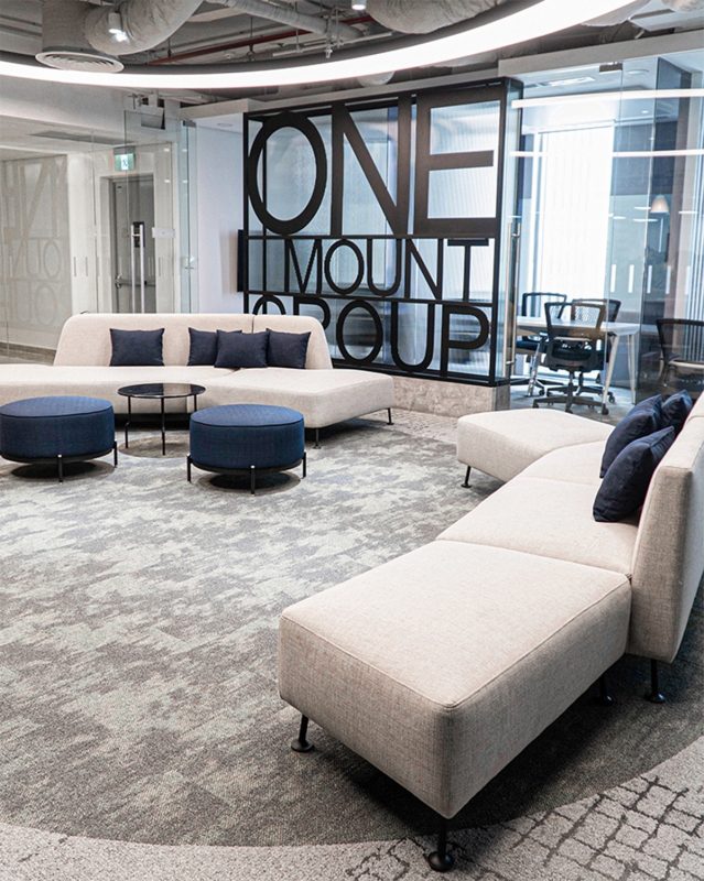 Sofa văn phòng vải nỉ