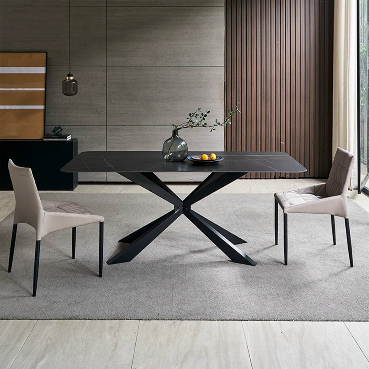 bàn ăn mặt đá cao cấp