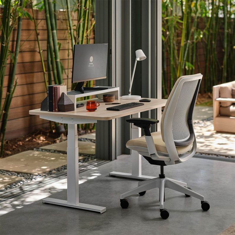 Bàn làm việc nâng hạ cao cấp