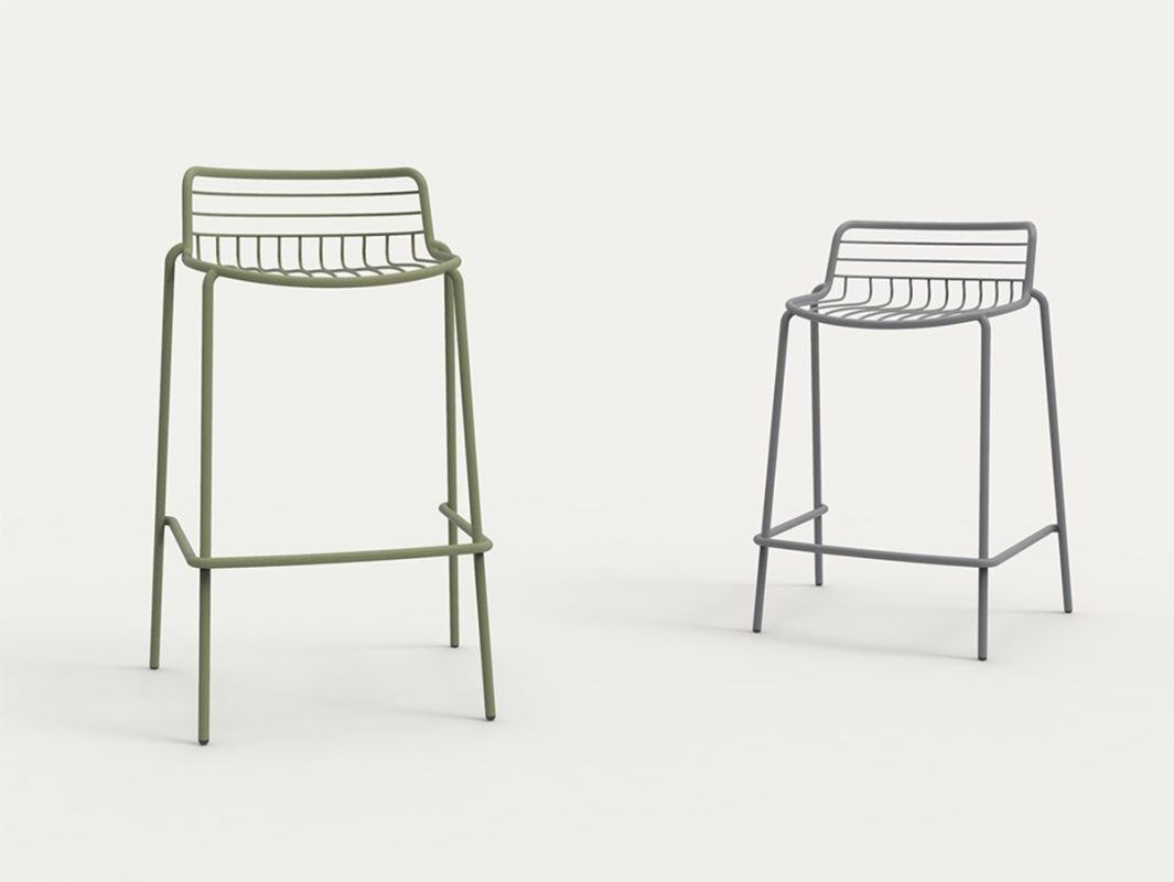 Ghế bar cafe sắt sơn tĩnh điện