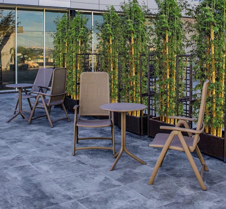 Ghế cafe ngoài trời gấp gọn