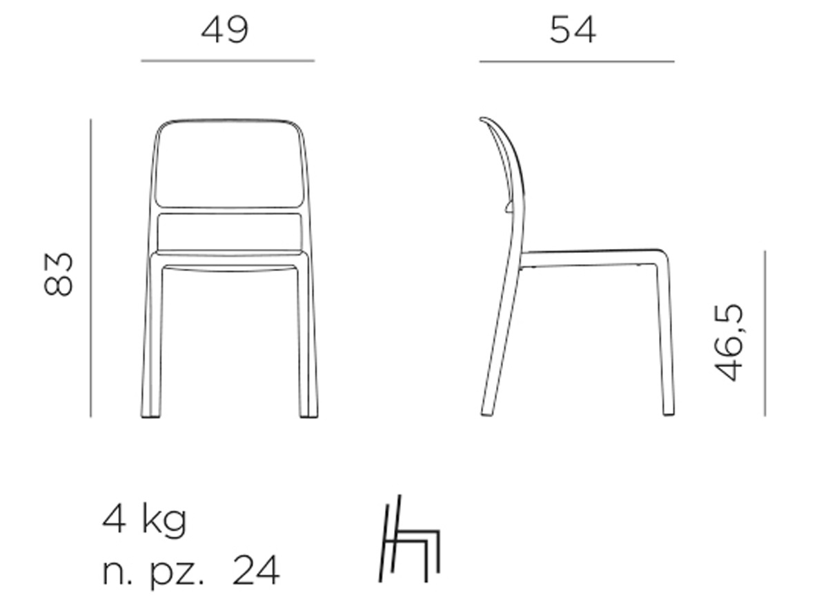 Ghế cafe ngoài trời cao cấp