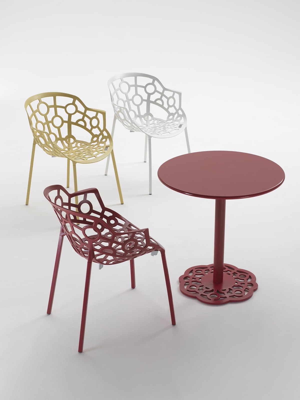 Ghế cafe nhôm cao cấp