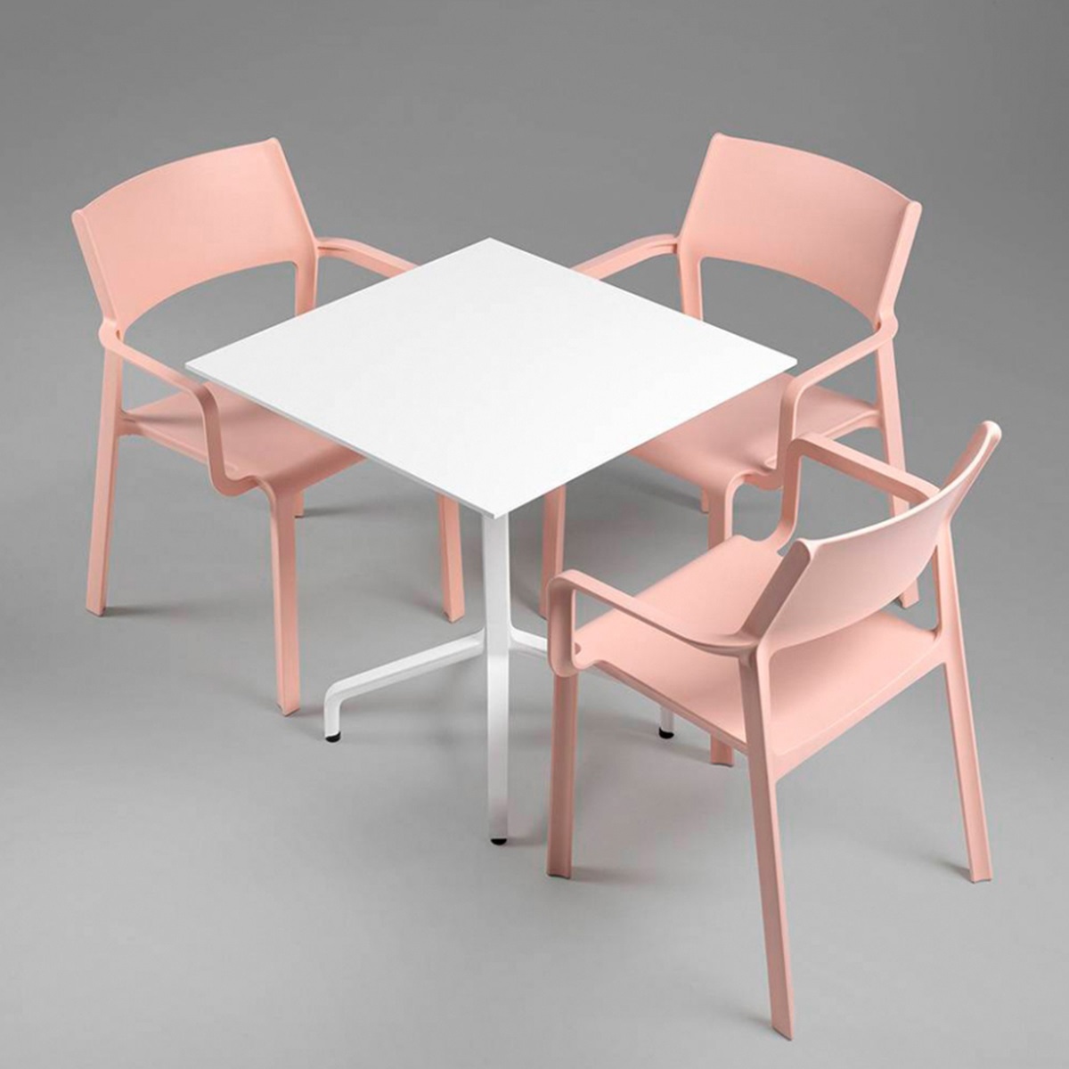 Ghế Cafe Sân Vườn Nhựa Đúc Cao Cấp