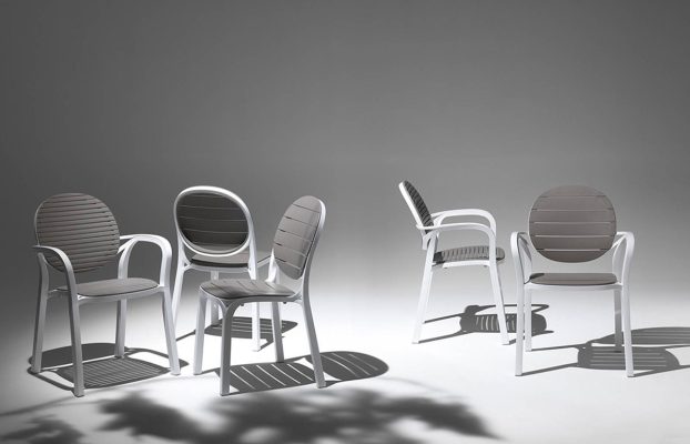 Ghế Cafe Sân Vườn Nhựa Đúc Cao Cấp