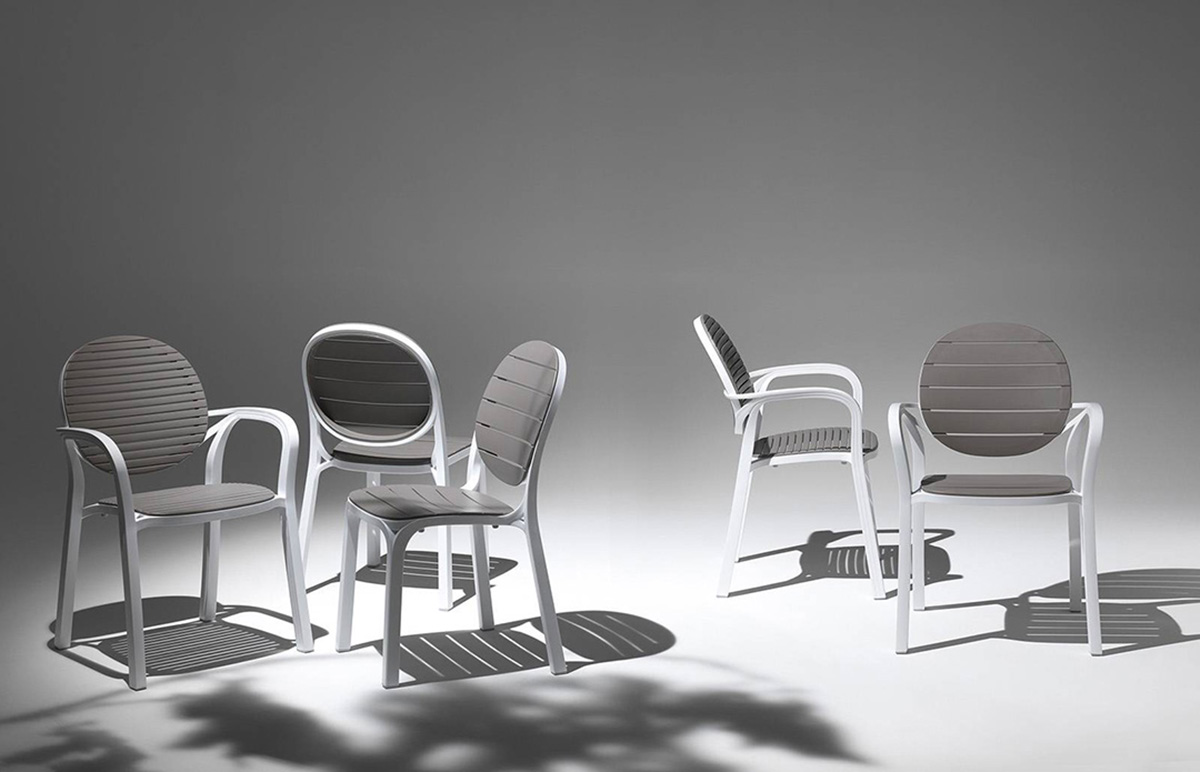 Ghế Cafe Sân Vườn Nhựa Đúc Cao Cấp