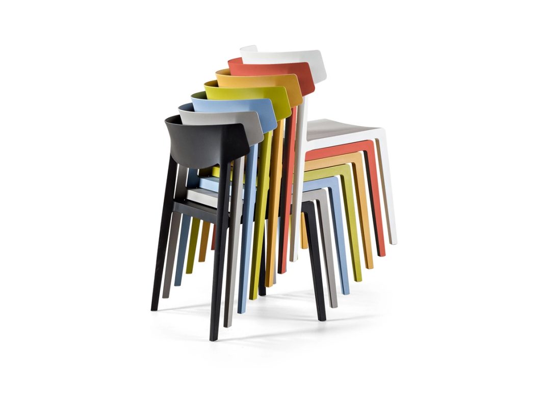 Ghế cafe cao cấp xếp chồng