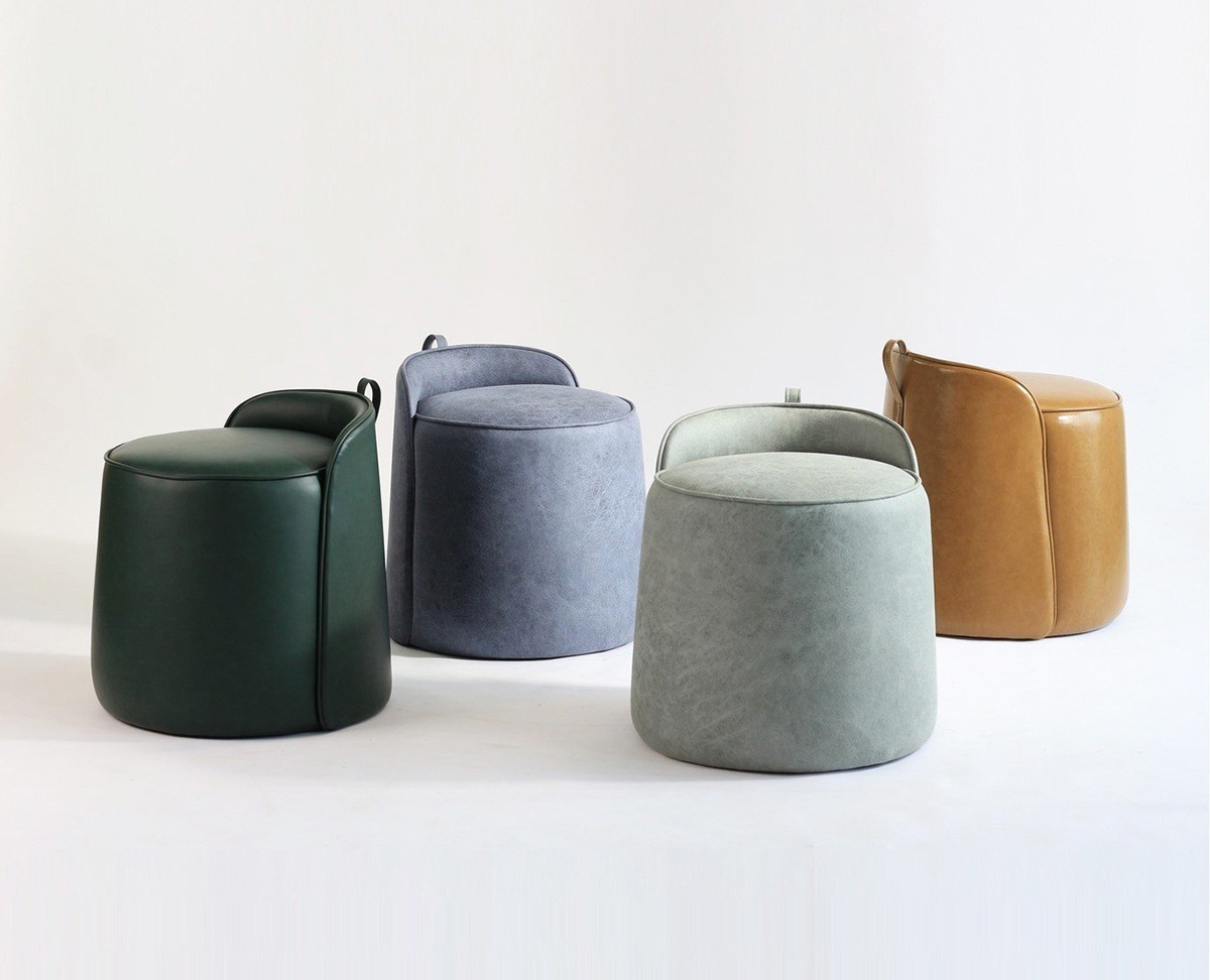Ghế đôn sofa da