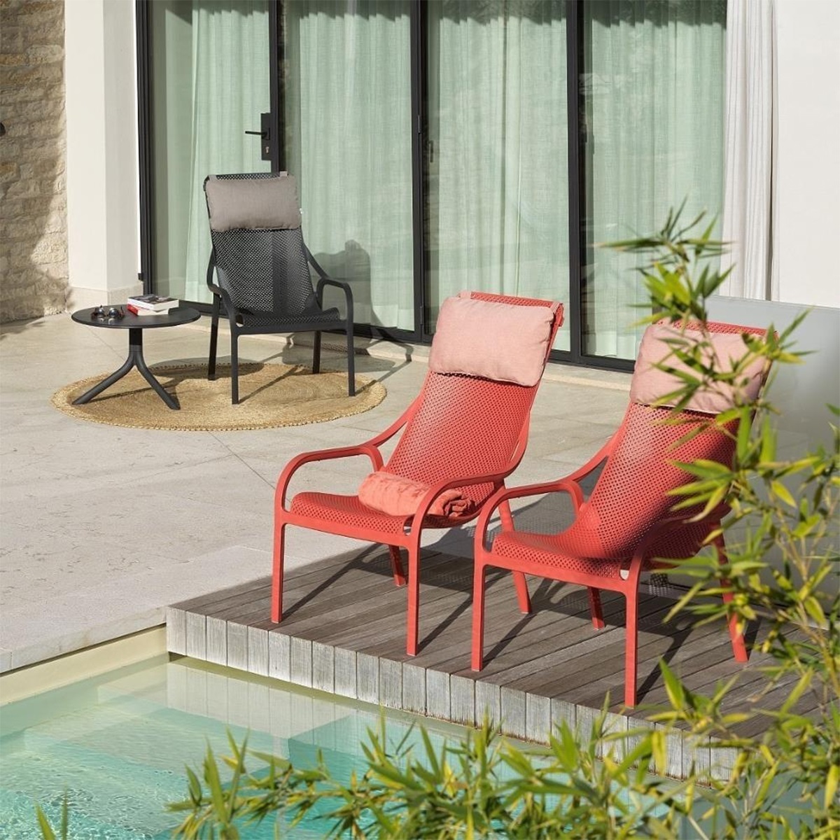 Ghế nằm thư giãn hồ bơi cao cấp