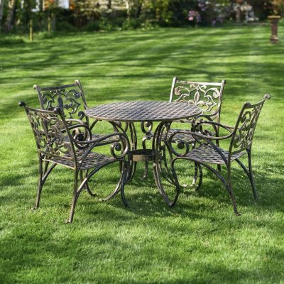 Ghế nhôm đúc ngoài trời