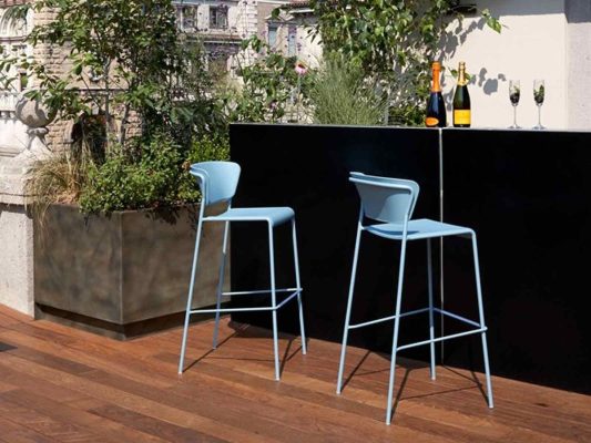 Ghế quầy bar xếp chồng