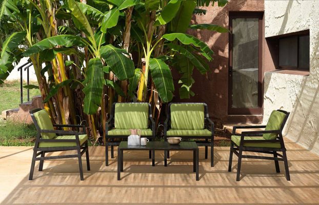 Ghế sofa cafe ngoài trời cao cấp