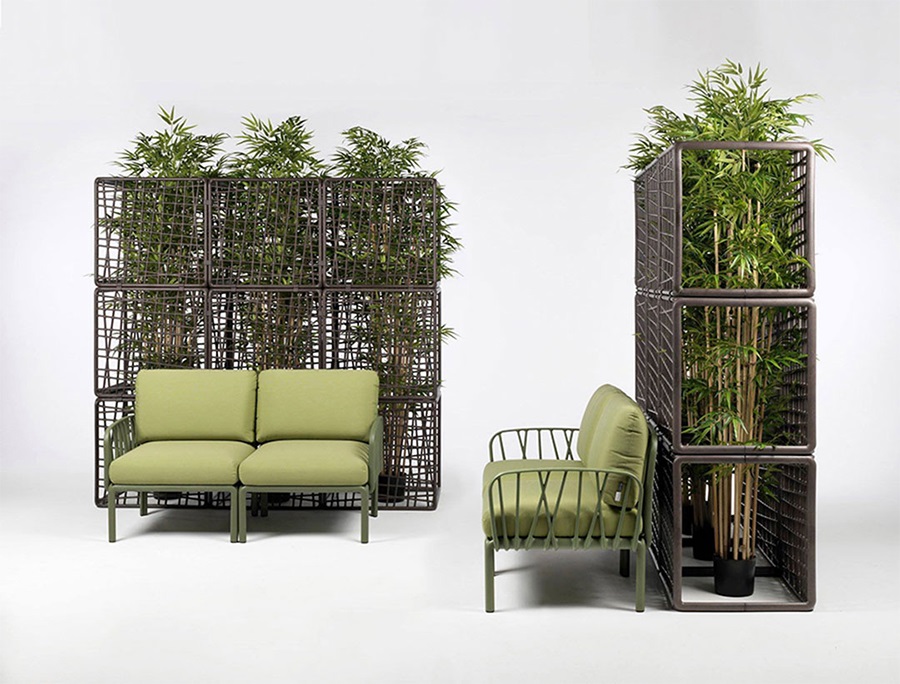 Sofa băng sân vườn hai chỗ ngồi