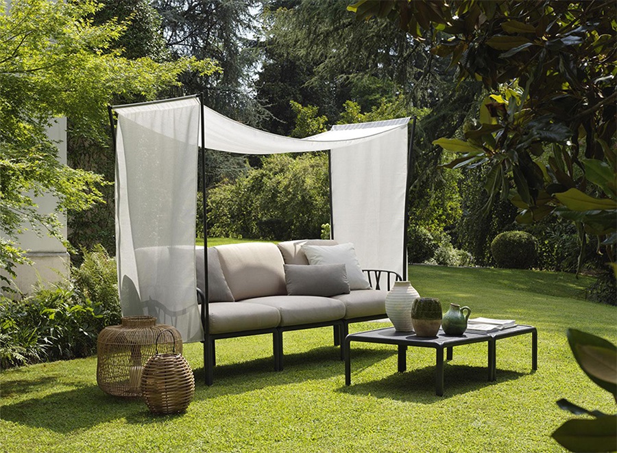 Sofa băng sân vườn 3 chỗ ngồi