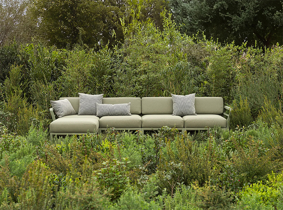 Sofa góc sân vườn nhập khẩu cao cấp