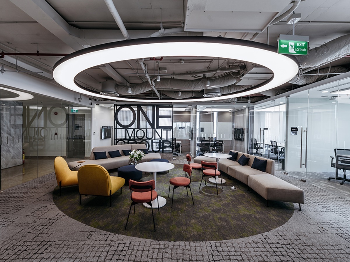 Bàn ghế pantry kết hợp sofa băng chờ