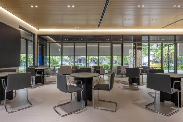 Bàn ghế pantry văn phòng cao cấp