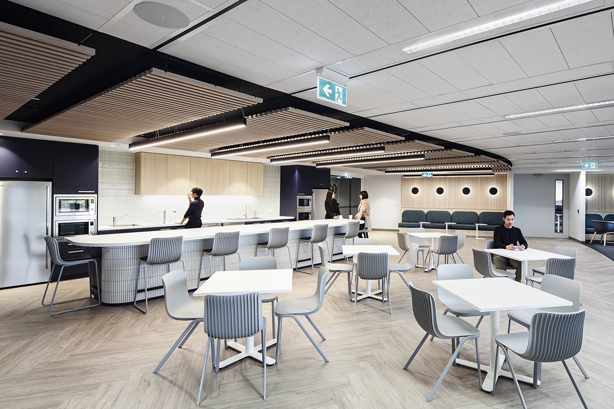 Bàn ghế pantry văn phòng