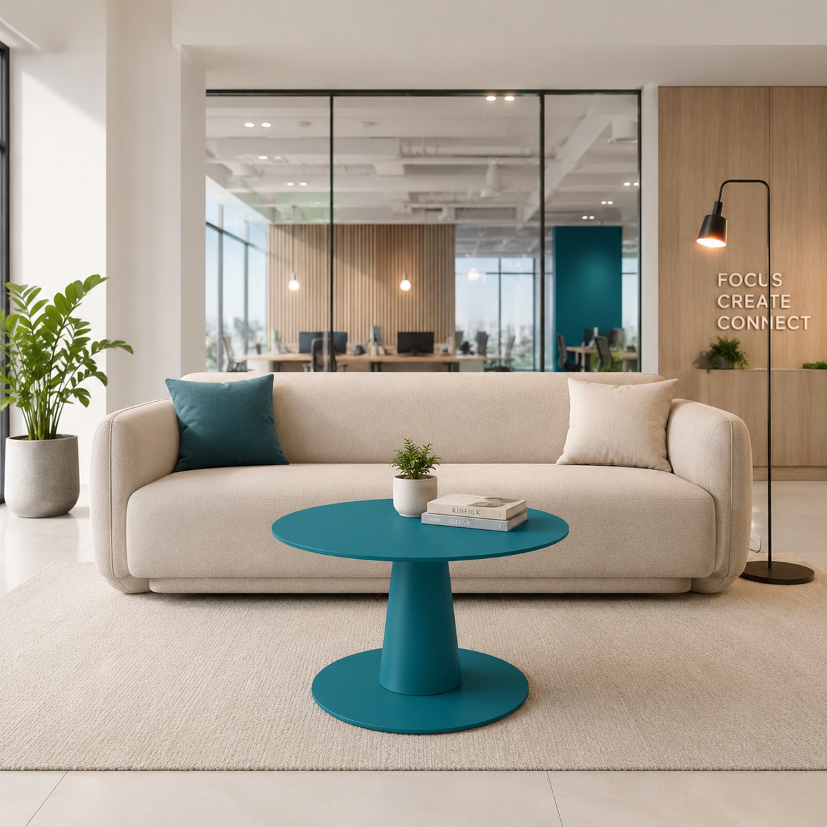 Bàn Trà Sofa Tròn Sang Trọng
