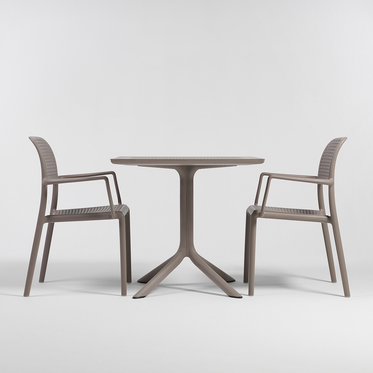 Bộ bàn ghế pantry nhựa cao cấp