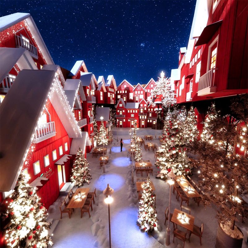 Check in noel tại Gem center Q1