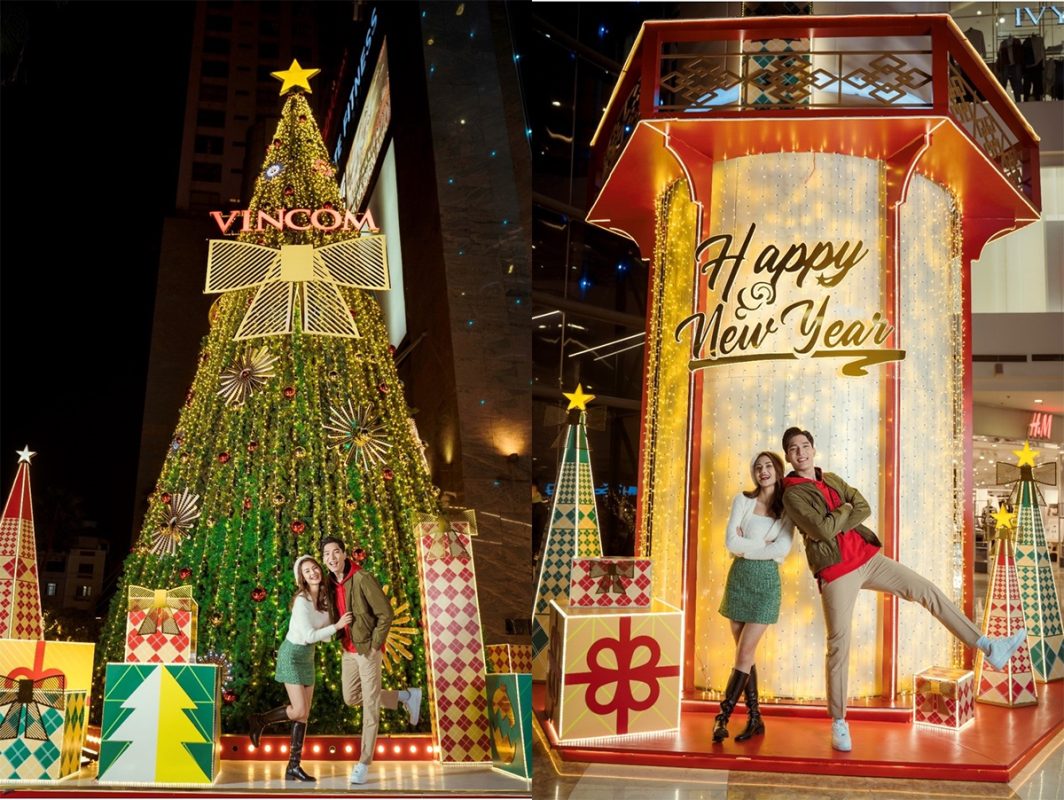Check in noel tại Vincom Đồng Khởi Q1