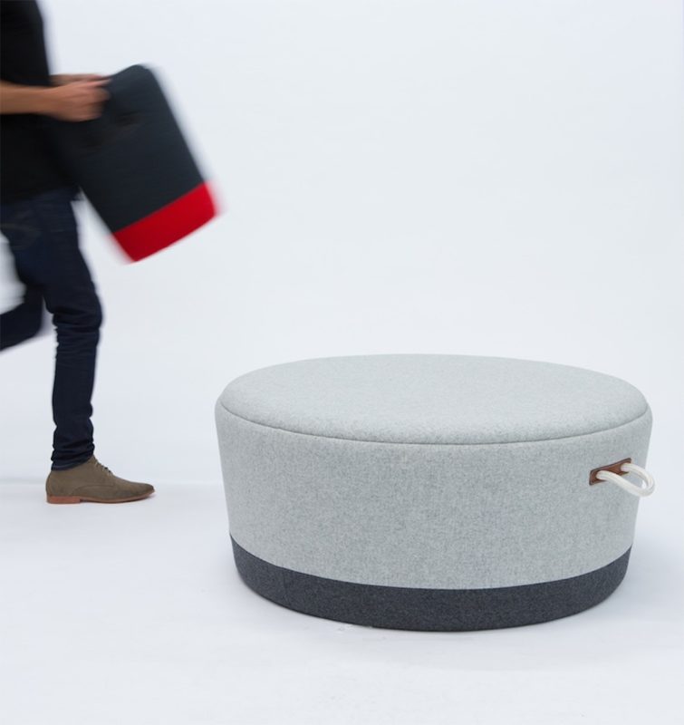 Ghế Đôn Văn Phòng Duffel Chair & Ottoman