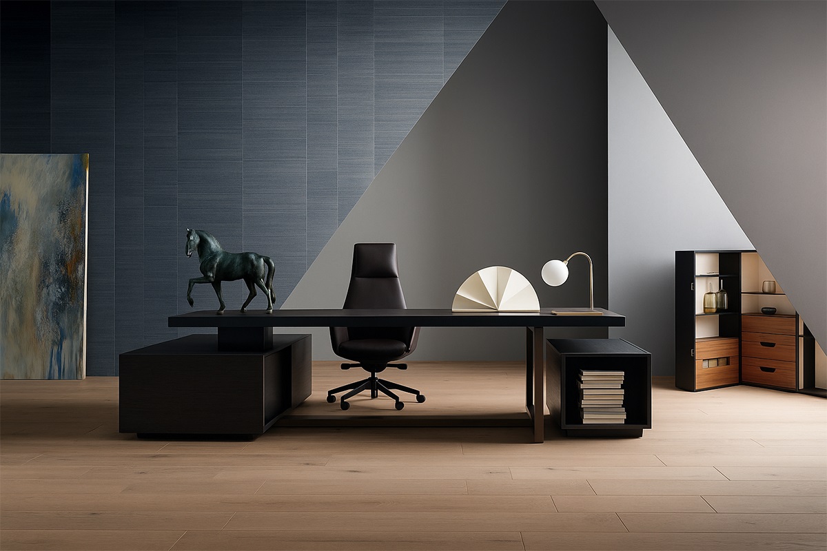 Ghế làm việc nệm da cao cấp