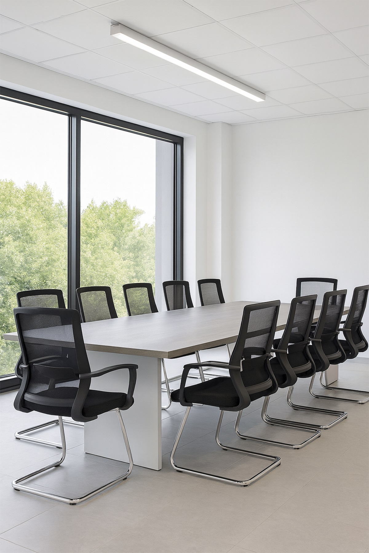 Ghế phòng họp chân quỳ giá rẻ