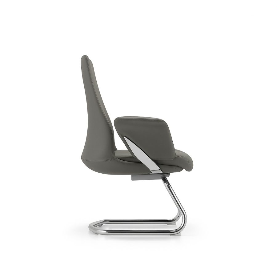 Ghế Phòng Họp Nệm Da Chân Quỳ