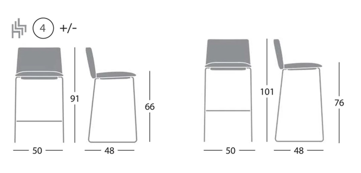 Ghế quầy bar cao cấp