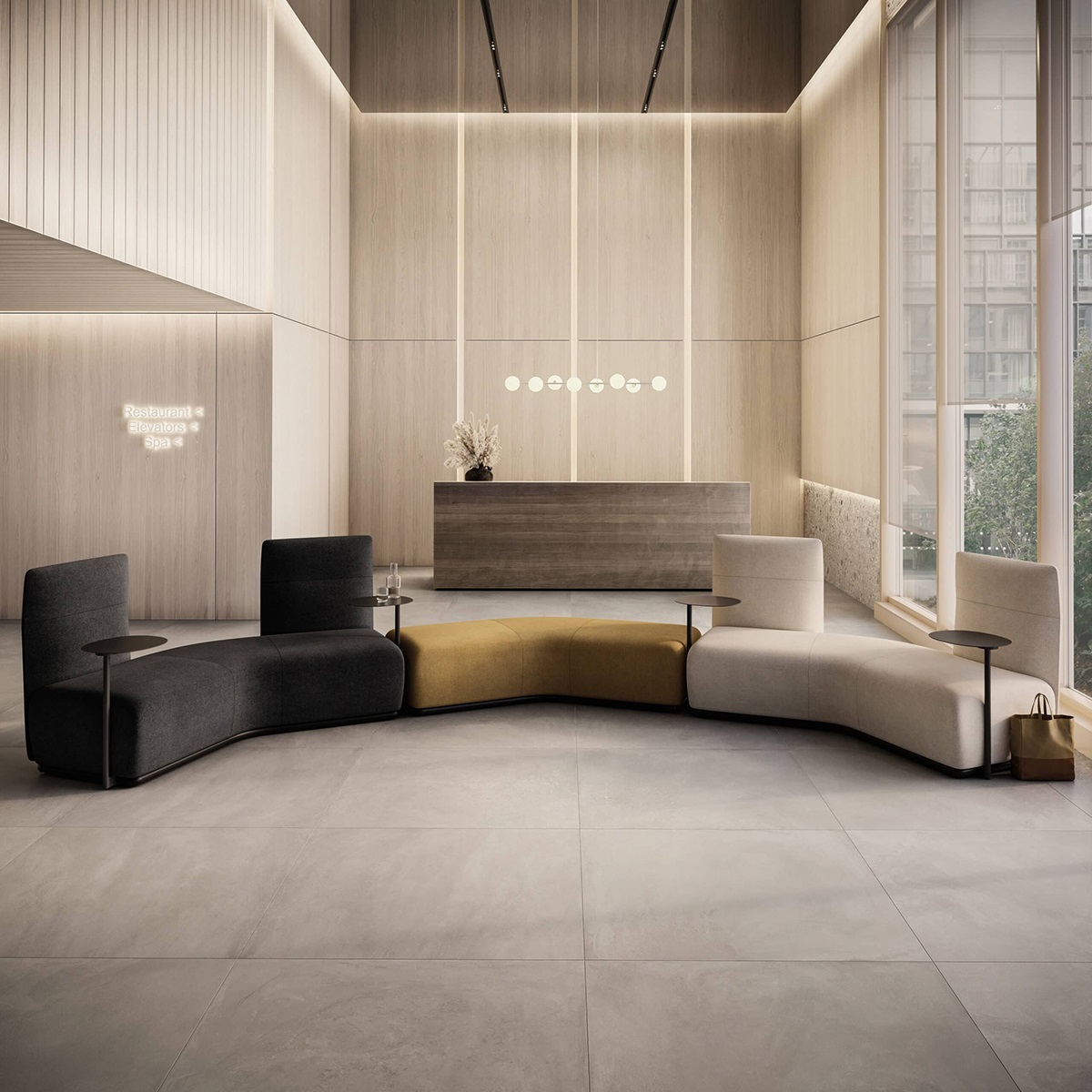 Ghế sofa phòng chờ văn phòng