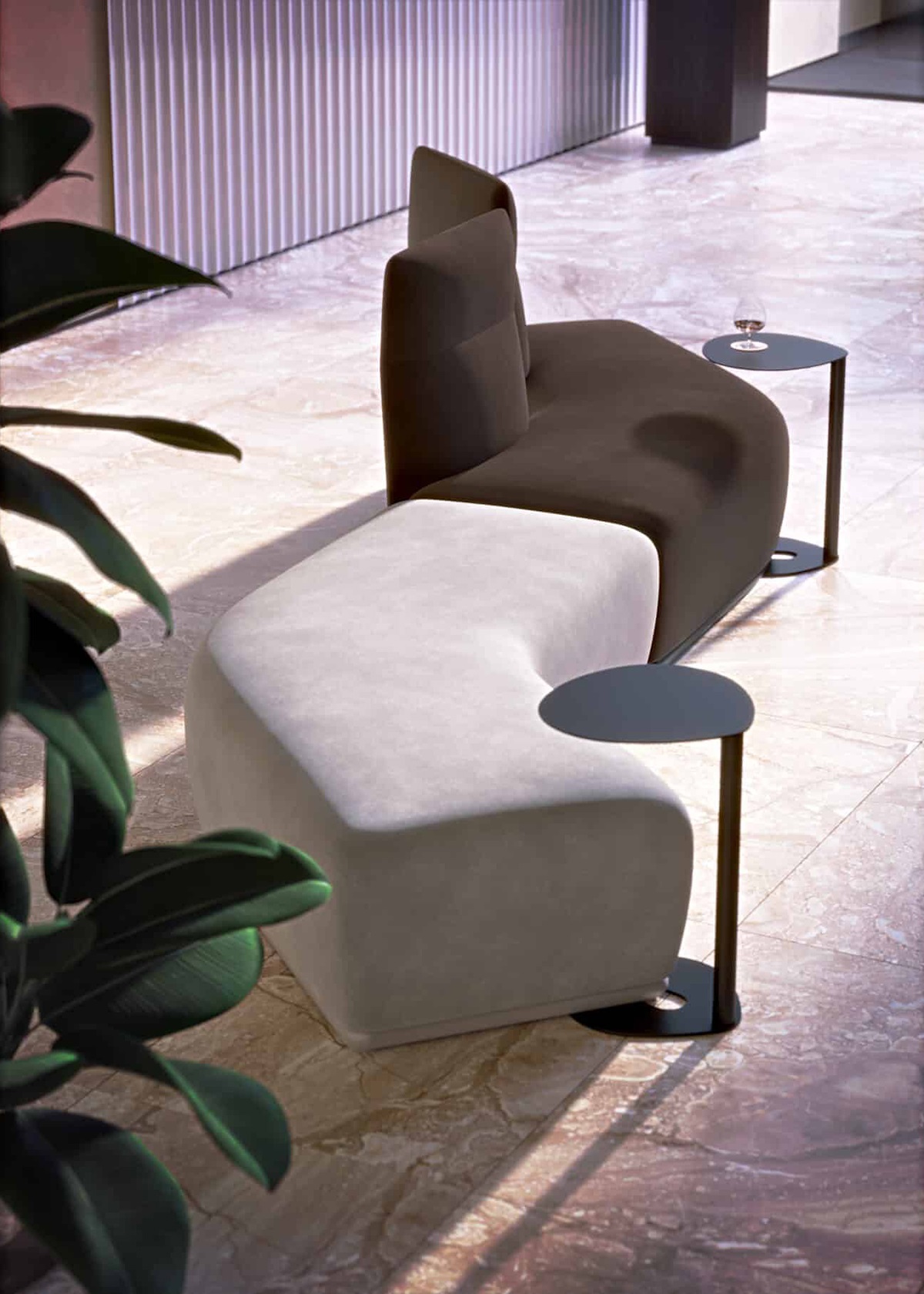 Ghế sofa sảnh chờ băng dài