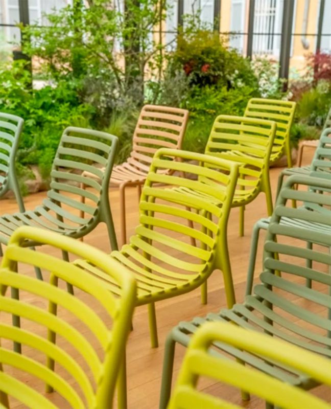 Ghế sự kiện nhựa đúc