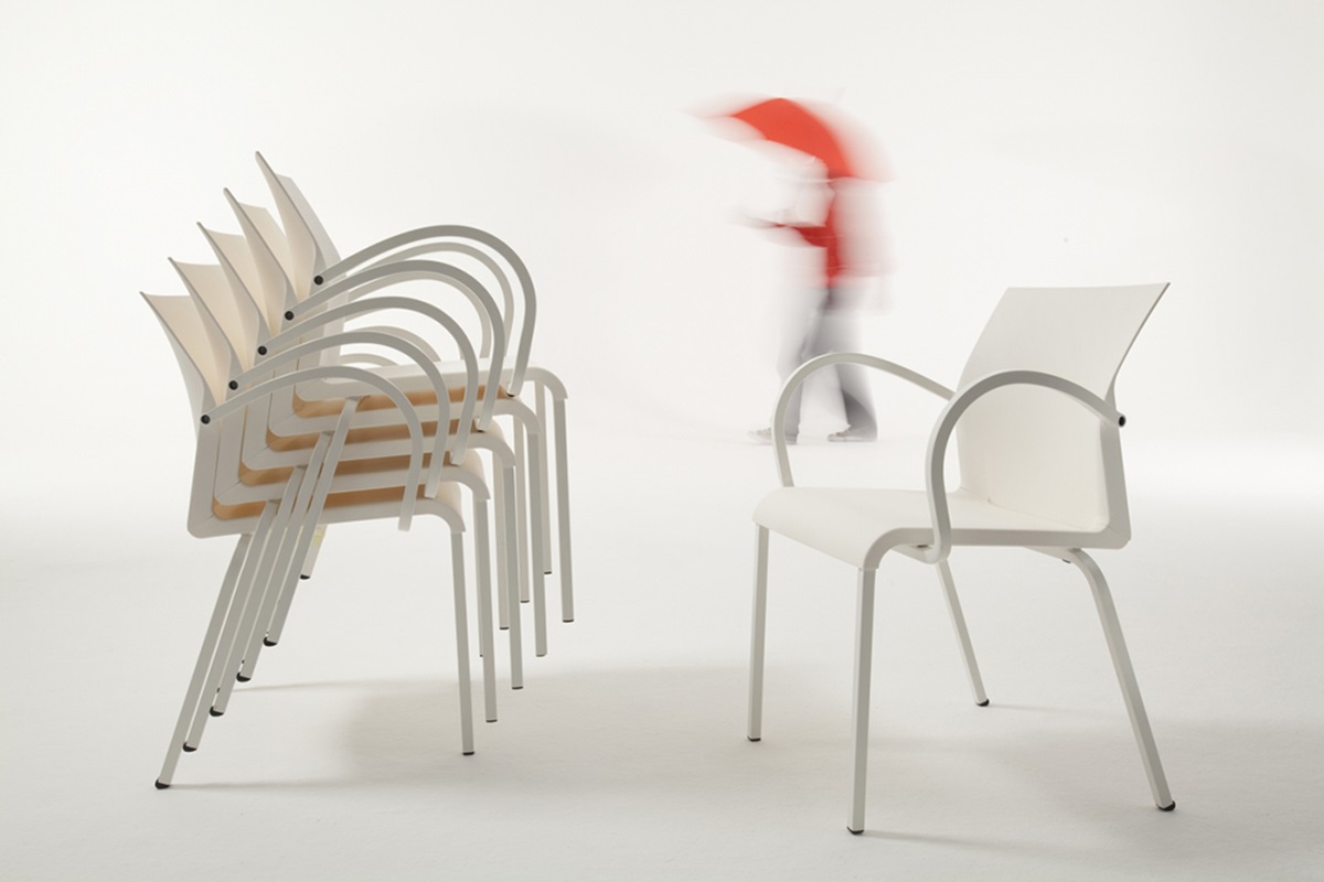 Ghế training văn phòng có tay