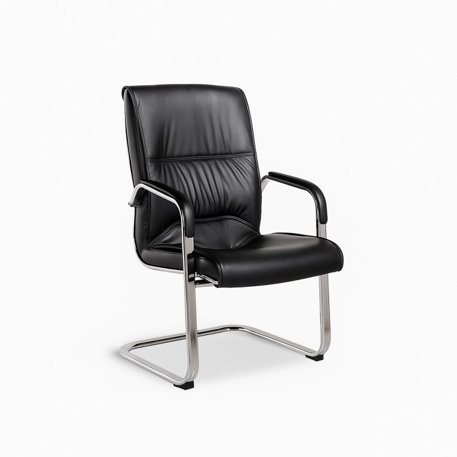 Ghế Văn Phòng Chân Quỳ Nệm Da